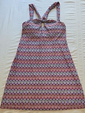 Athleta Kiki Keyhole Halter Dress Womens XS